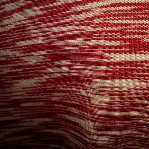 Lularoe Carly red and white marled xs - Picture 2 of 3
